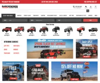 Morris4X4.com(Jeep Parts & Accessories for Wrangler) Screenshot