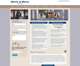 Morrisandmorrisattorneys.com(Personal Injury Attorney Rochester NY) Screenshot