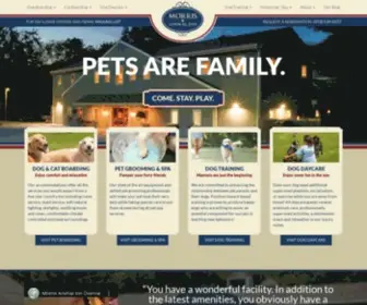 Morrisanimalinn.com(Pet Boarding) Screenshot