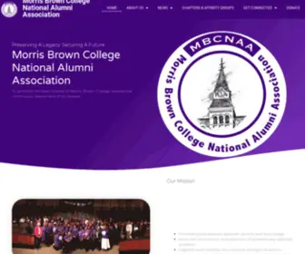 Morrisbrownalumni.org(Preserving a Legacy) Screenshot