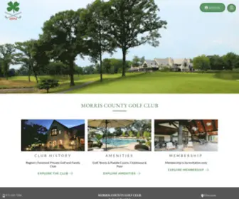 MorriscGC.com(Morris County Golf Club) Screenshot