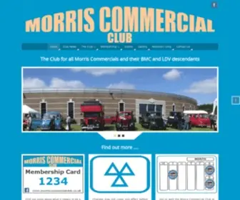 Morriscommercialclub.co.uk(Morris Commercial Club) Screenshot