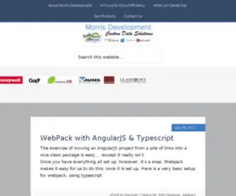 Morrisdev.com(Custom System Development and Integration) Screenshot