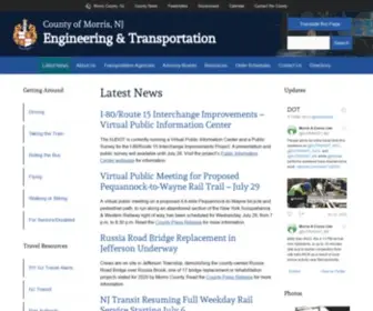 Morrisdot.org(Engineering & Transportation) Screenshot