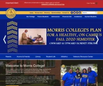 Morris.edu(Morris College) Screenshot