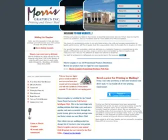 Morrisgraphics.com(Morris Graphics Inc) Screenshot