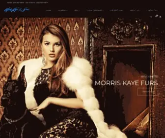 Morriskayefurs.com(Morris Kaye Furs) Screenshot