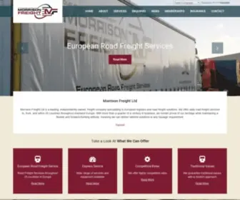 Morrison.com(Morrison Freight Ltd) Screenshot