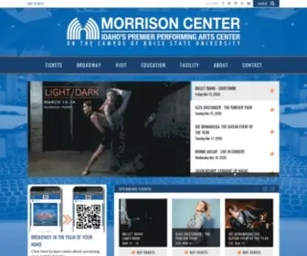 Morrisoncenter.com(Velma V Morrison Center Official Site) Screenshot