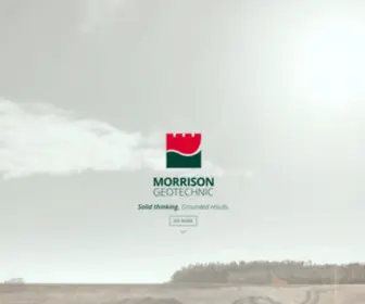 Morrisongeo.com.au(Geotechnical Engineering Solutions) Screenshot