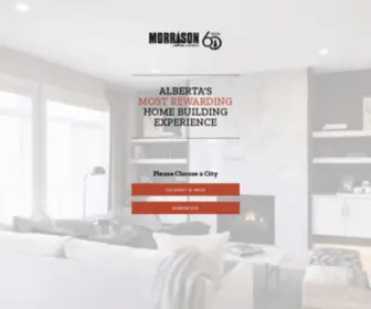 Morrisonhomes.ca(Morrison Homes) Screenshot