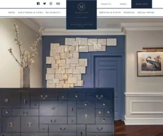 Morrisonhouse.com(Best Hotels in Old Town Alexandria) Screenshot