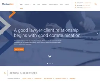 Morrisonkent.com(Morrison Kent Lawyers) Screenshot