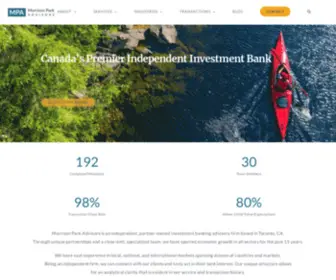 Morrisonpark.com(Morrison Park Advisors) Screenshot