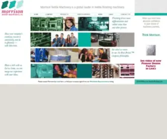 Morrisontexmach.com(Morrison Textile Machinery Co) Screenshot