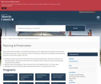 Morrisplanning.org(Planning and Preservation) Screenshot