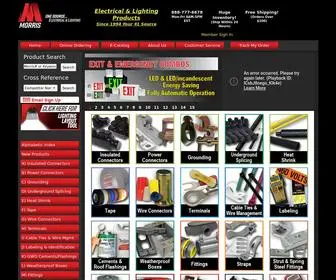 Morrisproducts.com(Industrial Electrical Supply) Screenshot