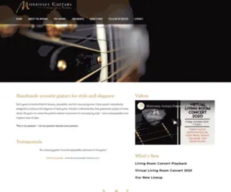 Morrisseyguitars.com Screenshot