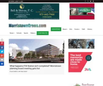 Morristowngreen.com(Morristown Green) Screenshot
