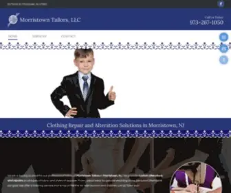 Morristowntailorsnj.com(Suit Tailor) Screenshot