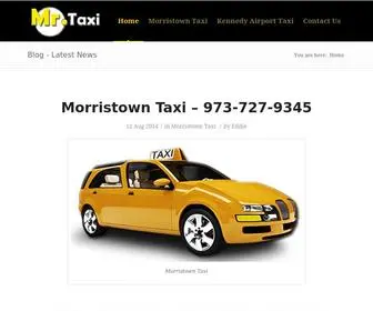 Morristowntaxiservice.net(Morristown Taxi) Screenshot