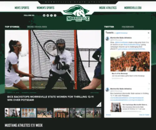 Morrisvillestateathletics.com(Morrisvillestateathletics) Screenshot