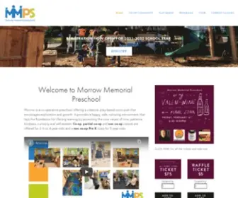 Morrowpreschool.org(Morrow Memorial Preschool) Screenshot