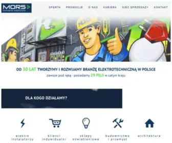 Mors.pl(MORS Hurtownie Elektryczne) Screenshot