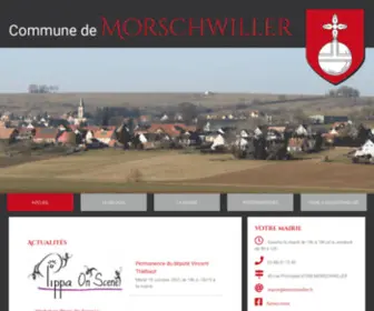 Morschwiller.fr(Commune de Morschwiller) Screenshot