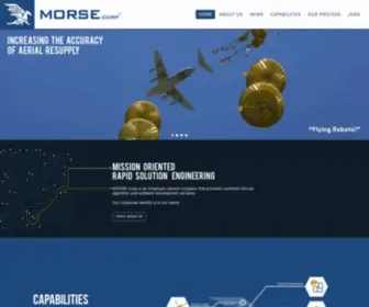Morsecorp.com(MORSE Corp) Screenshot
