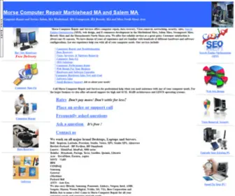 Morsepcsupport.com(Morse Computer Repair) Screenshot