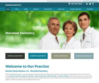 Morsheddentistry.com(Morshed Dentistry) Screenshot