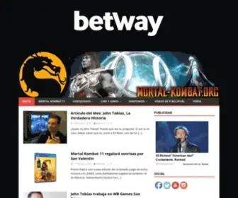 Mortal-Kombat.org(Noticias) Screenshot