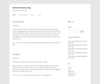 Mortara.org(Software und anderer Kram) Screenshot