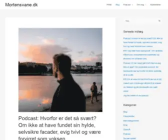 Mortensvane.dk(Tanker om sundhed) Screenshot