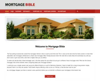 Mortgagebible.org(Mortgage Bible) Screenshot