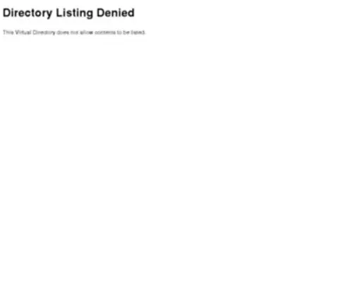 Mortgagebill1.com(Directory listing denied) Screenshot