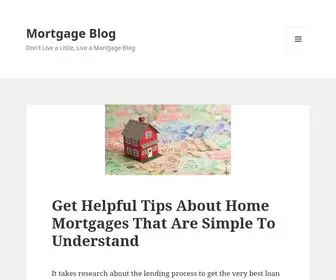Mortgageblog.xyz(Mortgage Blog) Screenshot