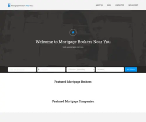 Mortgagebrokersnearyou.com(Welcome to) Screenshot