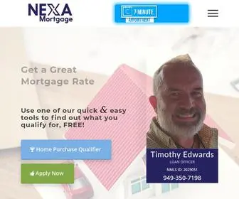 Mortgagebytim.com(Timothy Edwards) Screenshot