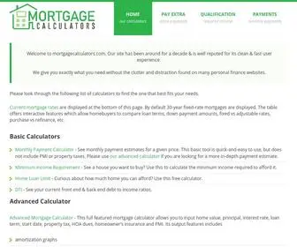 Mortgagecalculators.info(Mortgage Calculators) Screenshot