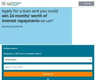 Mortgagechoice.com.au(Mortgage & Home Loan Brokers) Screenshot