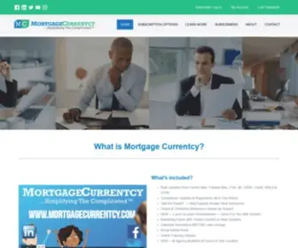 Mortgagecurrentcy.com(Mortgage Currentcy) Screenshot