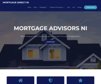 Mortgagedirectni.com(Mortgage Advisors Northern Ireland) Screenshot