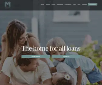 Mortgagedomayne.com.au(Melbourne Mortgage Brokers & Lenders) Screenshot