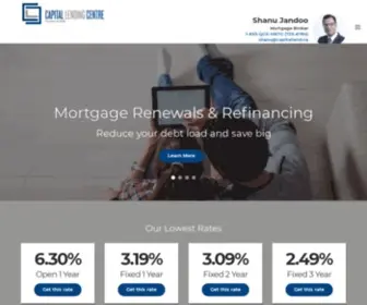 Mortgagefinancenow.ca(Brokerage Site) Screenshot