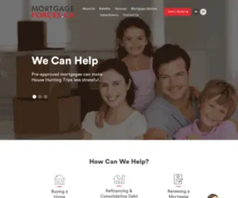 Mortgageforces.ca(Mortgage Forces) Screenshot