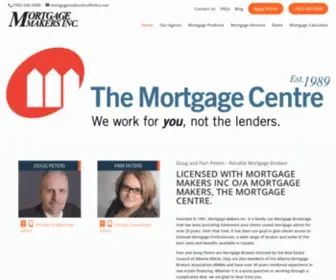 Mortgagemakers.ca(Mortgage Makers) Screenshot