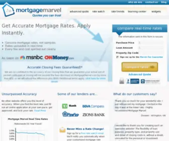 Mortgagemarvel.com(Mortgagemarvel) Screenshot