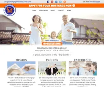 Mortgagemastersgroup.com(Mortgage Loans in Port St Lucie) Screenshot